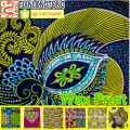 Cheap african 100% cotton wax print fabric / Super Java Wax Batik Fabric